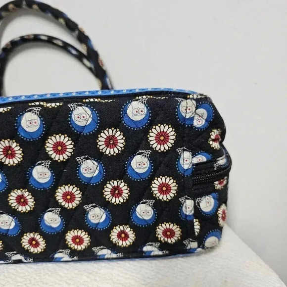 Vera Bradley retired owl print satchel 2 pc set wallet & bag - Picture 3 of 13